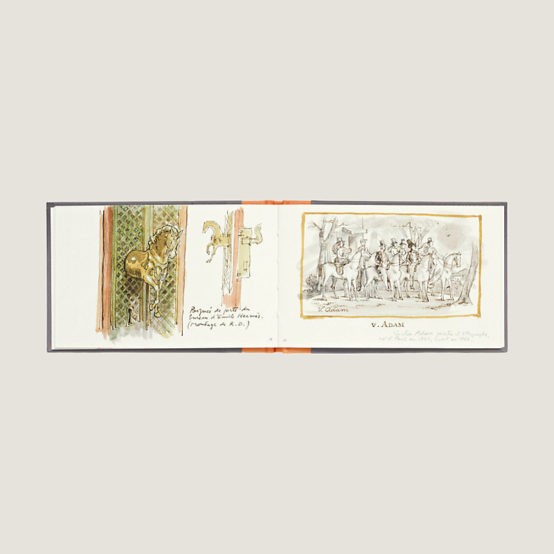 Vive le Cheval sketchbook | Hermès Singapore
